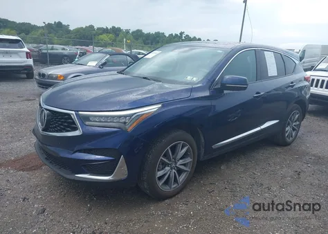 2020 Acura Rdx Technology Package from USA, damaged, VIN 5J8TC2H5XLL031129